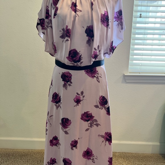 kate spade | Dresses | Nwt Kate Spade Silk Encore Rose Flutter Dress ...